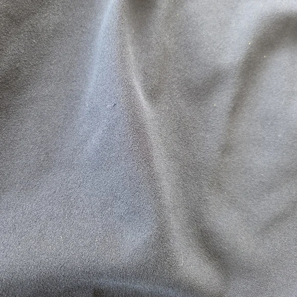 ‼️3/$30‼️Calvin Klein Tie-Neck Scuba Crepe Dress Womens 2 Navy High Neck Zip - Picture 12 of 16